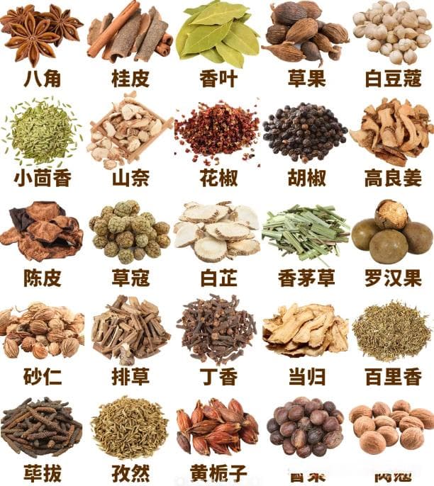期待已久的卤水香料配比公式来了，赶紧学起来。