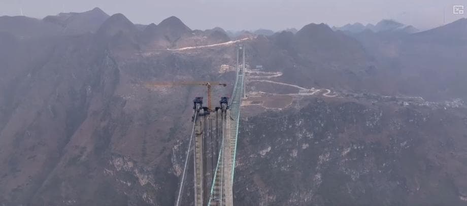 花江峡谷大桥合龙：世界最高、跨径最长山区桥梁诞生