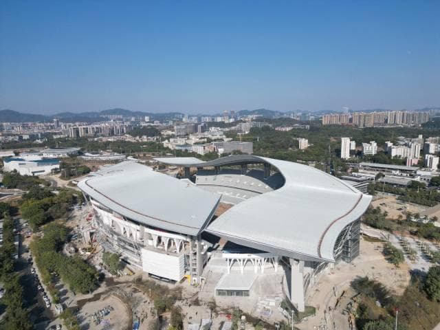 靓爆镜！十五运会场馆改造升级焕新