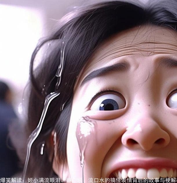 爆笑解读：姬小满流眼泪、翻白眼、流口水的搞怪表情背后的故事与梗解析
