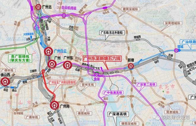 最新消息！未来新塘站，可直达湛江、广西和昆明！