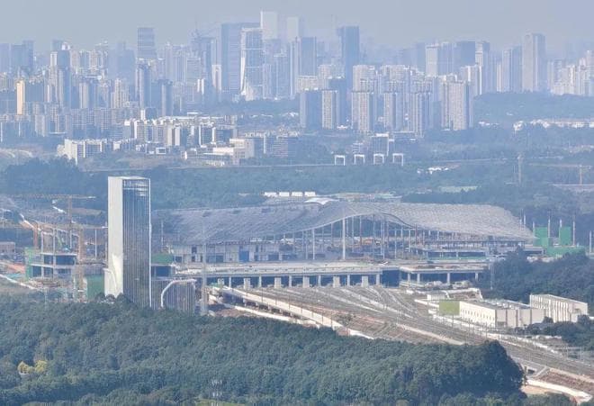 计划引入5条地铁！成都这座高铁站预计2025年正式亮相