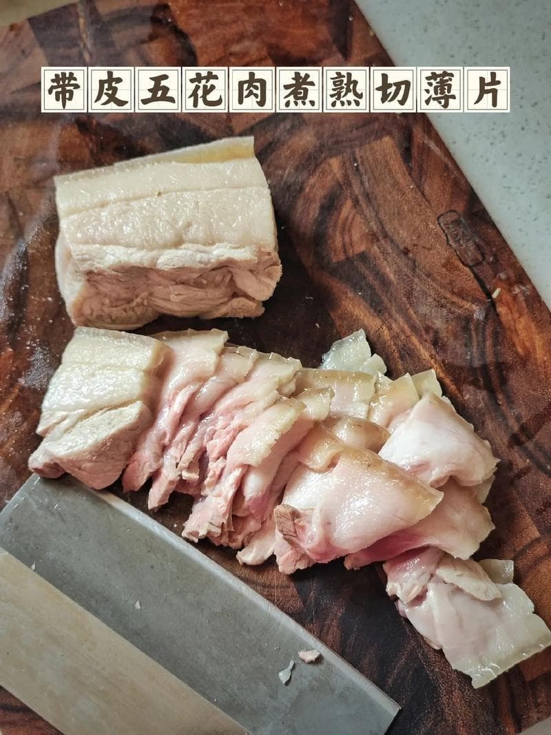 在家也可以轻松制作回锅肉