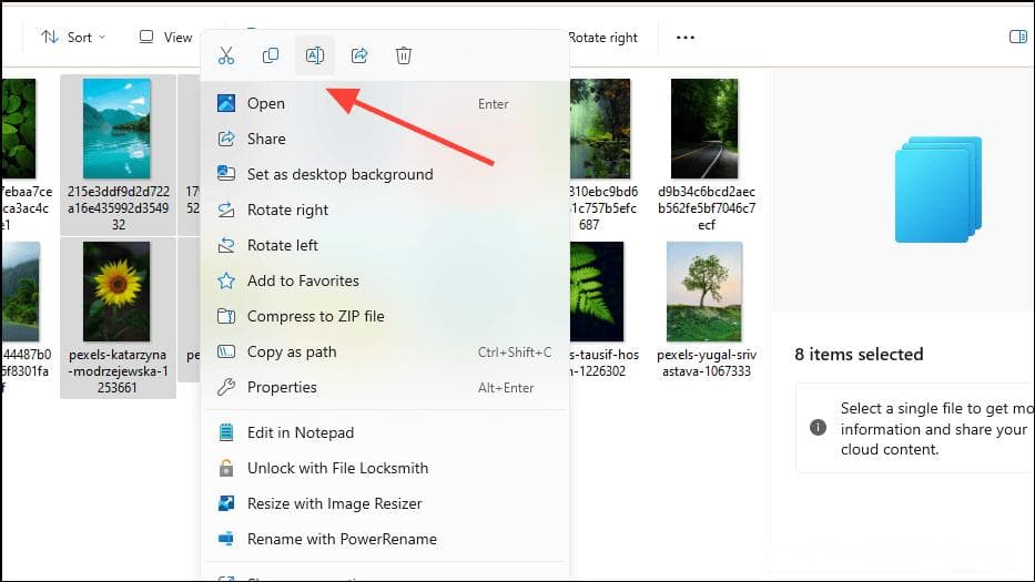 如何在Windows 11中批量重命名文件？这里提供详细步骤