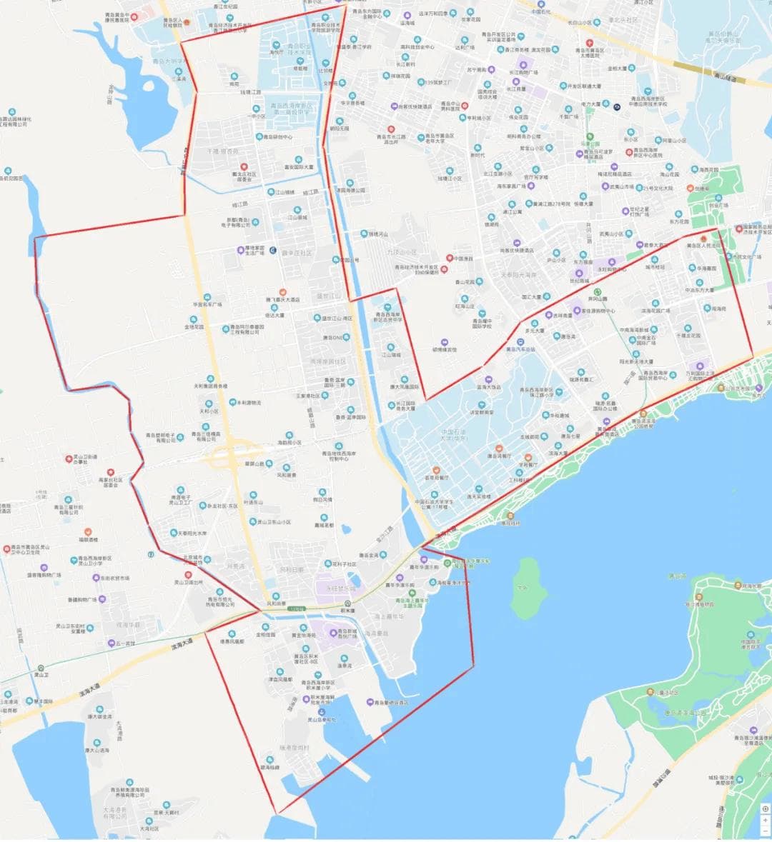 2024年黄岛初中学区划片汇总！
