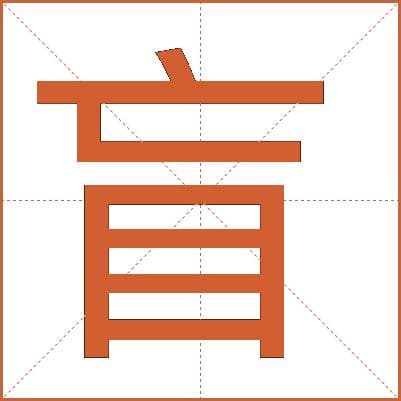 汉字"盲"的前世今生：从字形到字义的全面解读