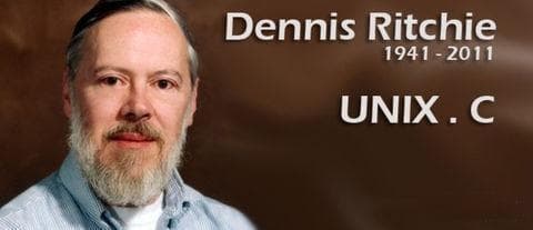 IT界的大神：C语言之父丹尼斯·里奇（Dennis Ritchie）