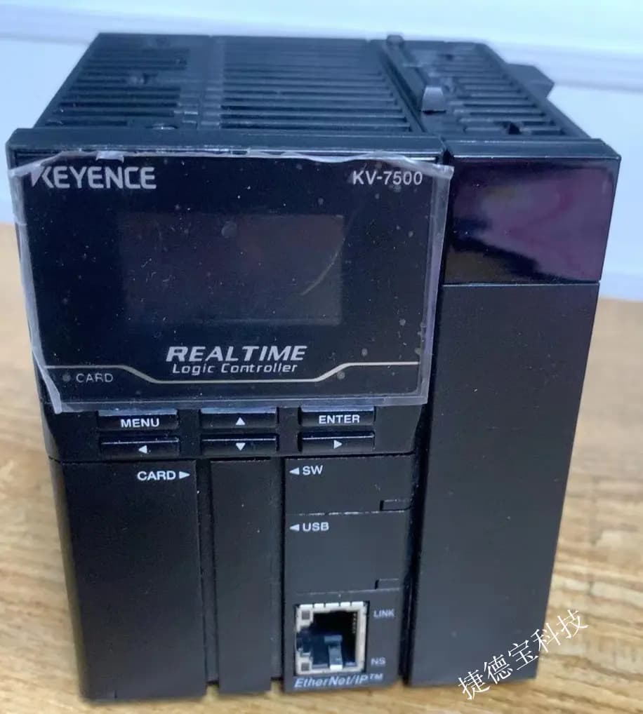 KEYENCE编程器电源指示灯闪烁故障维修方法