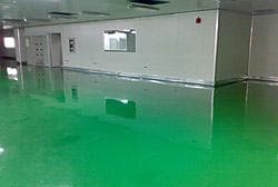 彩砂环氧树脂地坪与普通自流平环氧地坪的区别