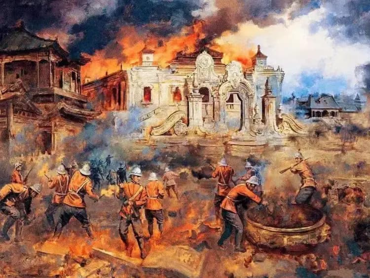 英法联军为何要烧毁圆明园？乾隆的一个举动，害了中国300年