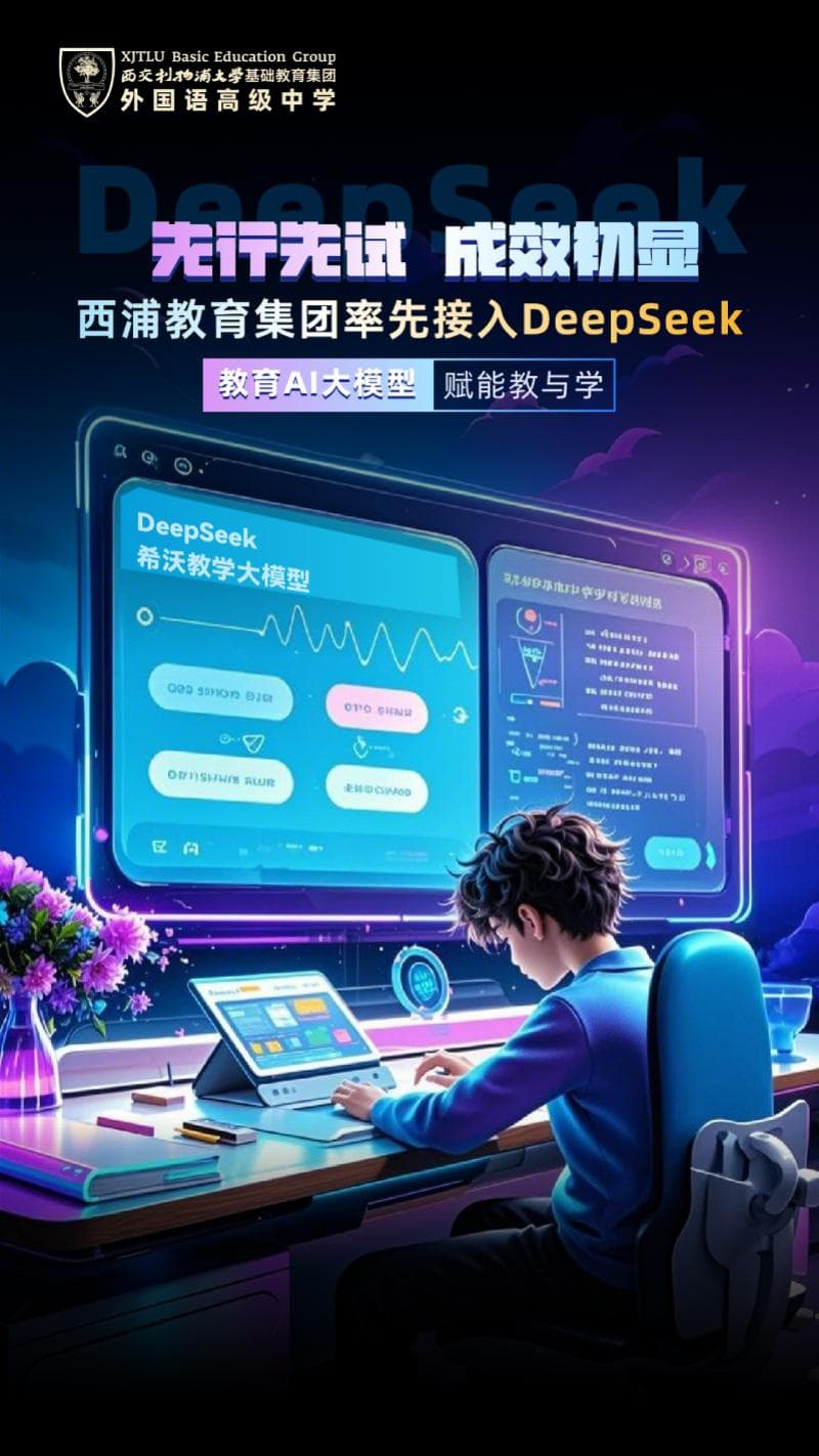 Ai赋能自主学习，这个教育集团率先接入DeepSeek