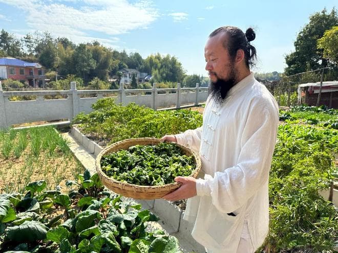 农民隐士无量子，湘西巫傩文化传承人