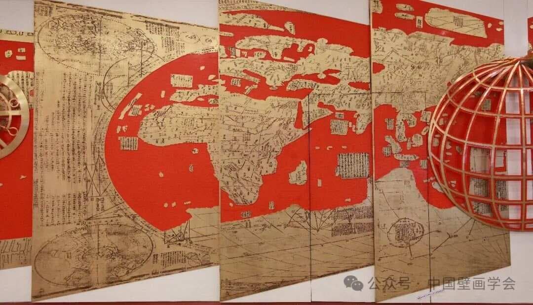 北京地铁壁画背后的故事：唐鸣岳《利玛窦带给中国的世界》