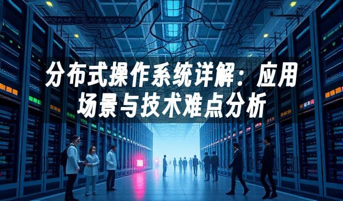 分布式操作系统详解：应用场景与技术难点分析
