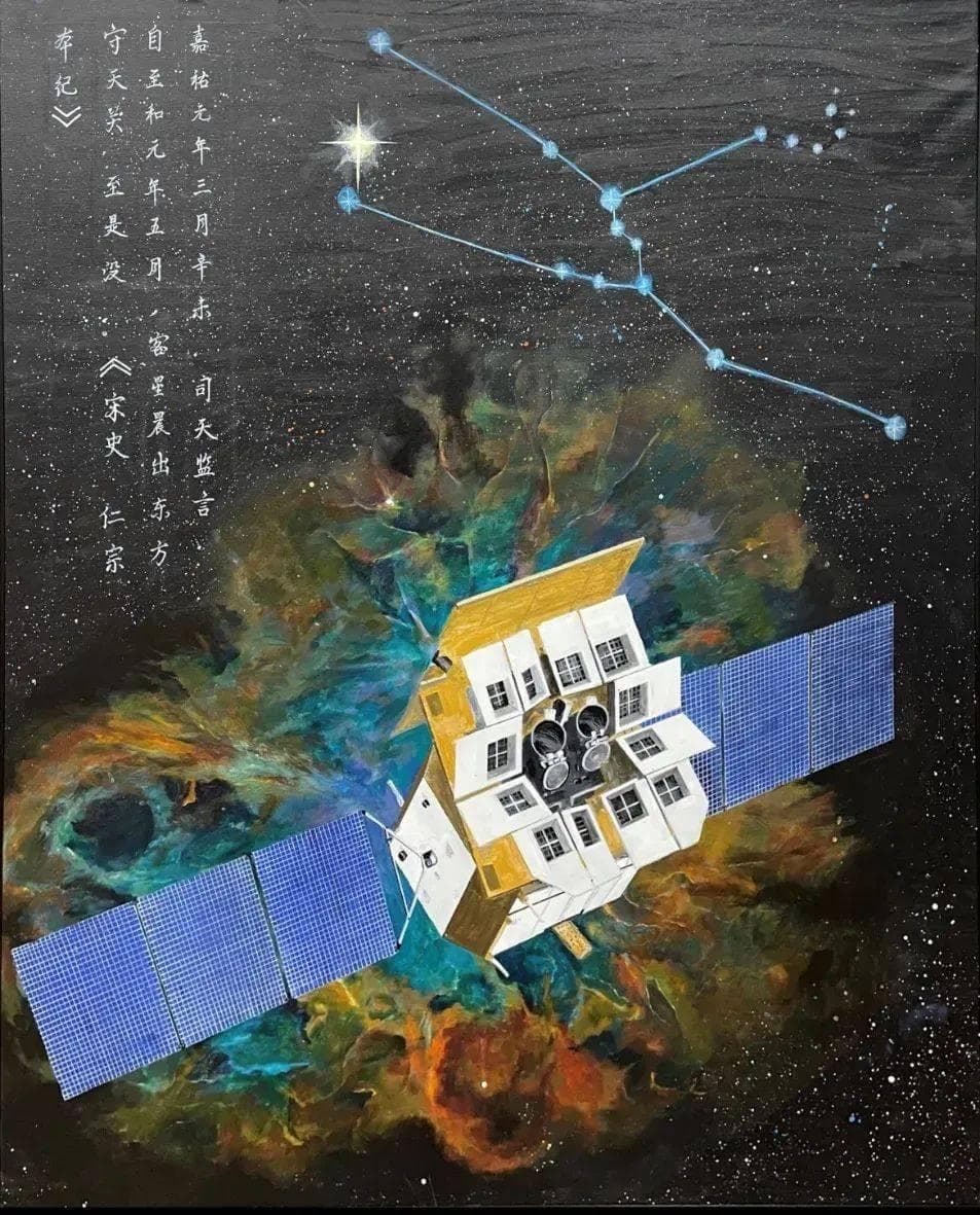 “莱娅”“极目”联手证实伽马暴形成于磁陀星