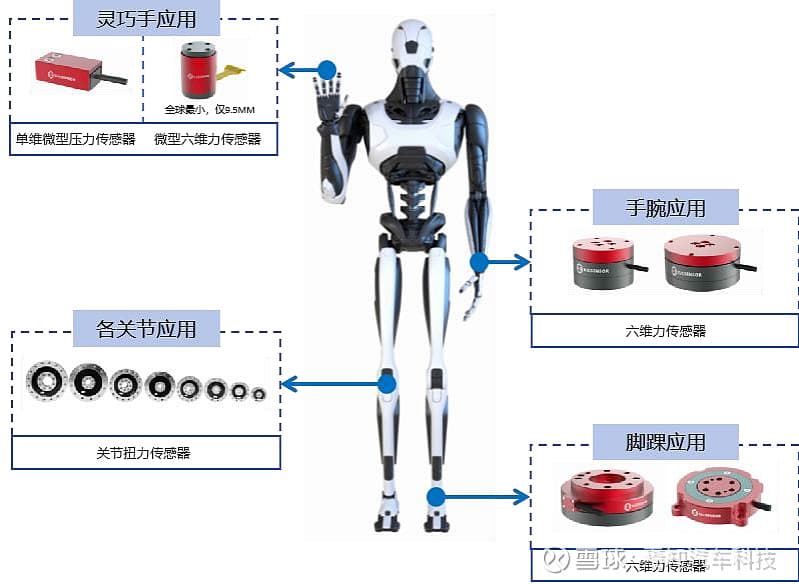 一文熟悉人形机器人感知系统核心元件：六维力传感器