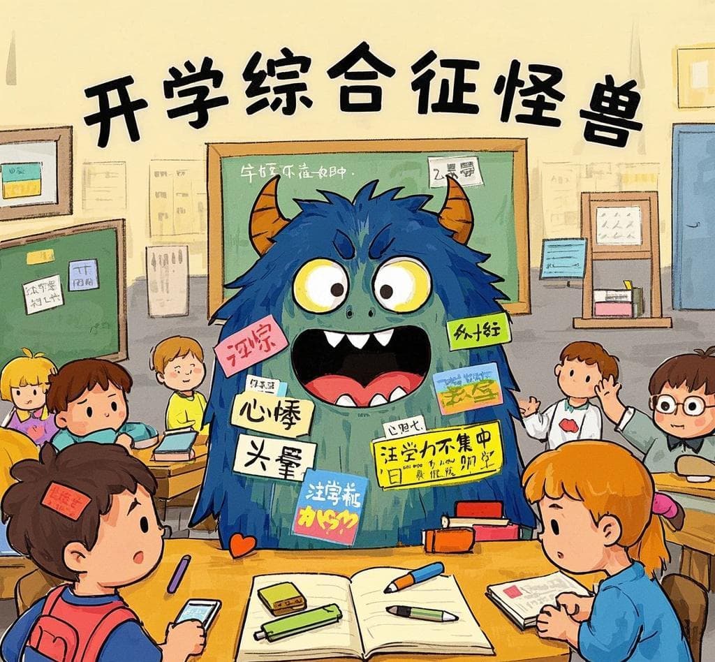 开学在即，孩子“恐学”怎么办？这份攻略请查收→