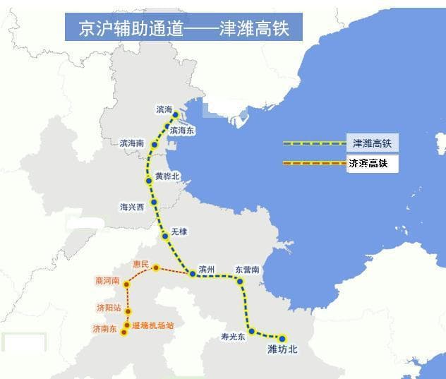 800公里20座车站 京沪二通道为山东打造 青岛成最大赢家