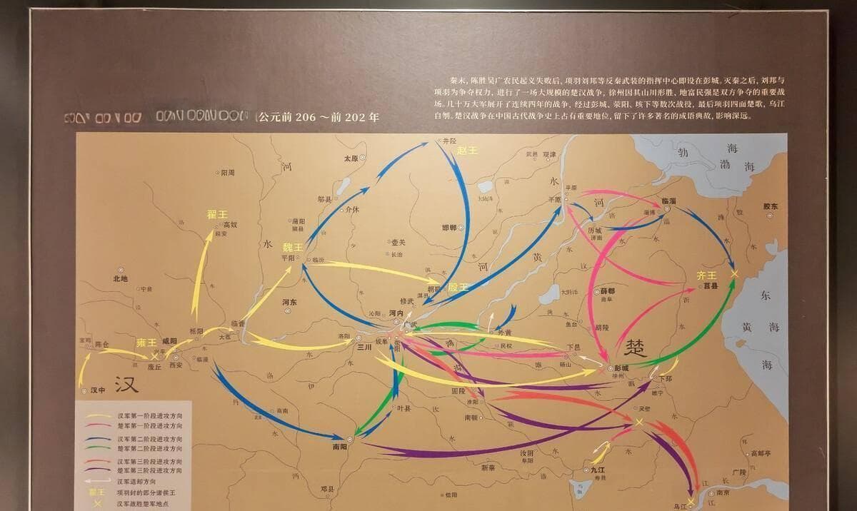 楚汉争霸：刘邦项羽的英雄足迹