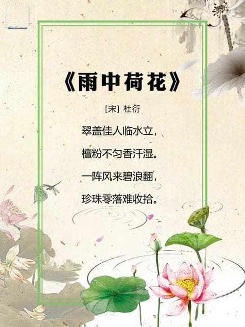有哪些描写荷花的古诗？那些惊艳的荷花古诗：诗词鉴赏与赏析