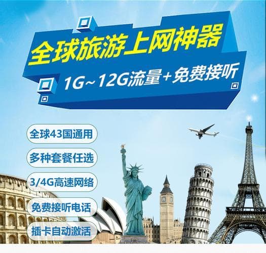 国外流量卡：出境旅行的上网神器