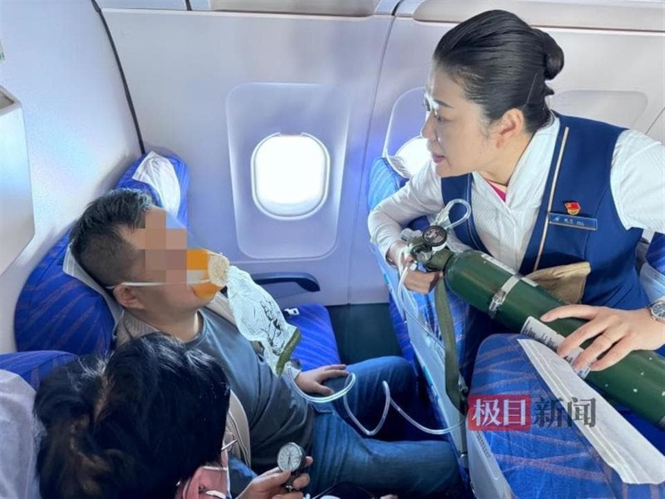 旅客机上突发心梗，南航航班紧急备降！