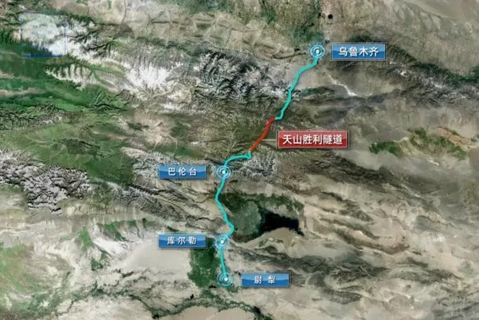 打通天山！这条隧道世界第一