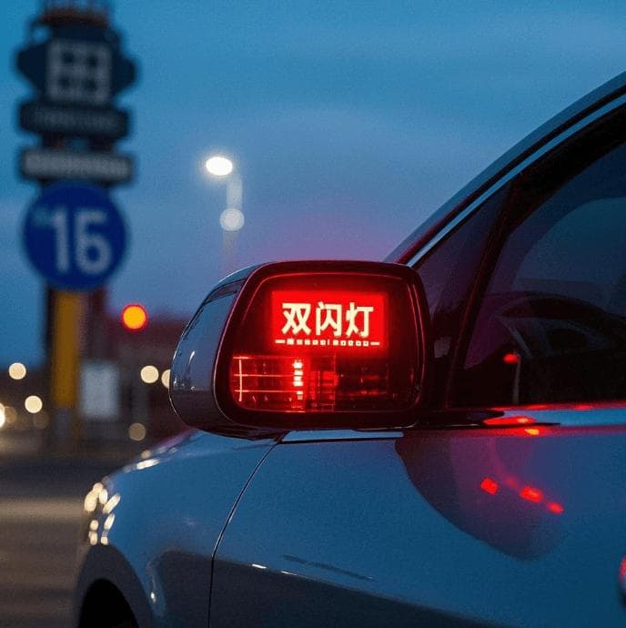 路边停车开“双闪灯”，或将处罚200元，因为有些事情你没做全面！