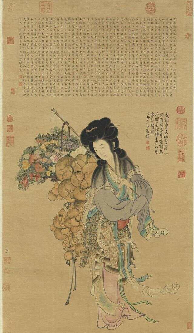 马和之绘麻姑仙像，南宋道教文化的重要艺术见证