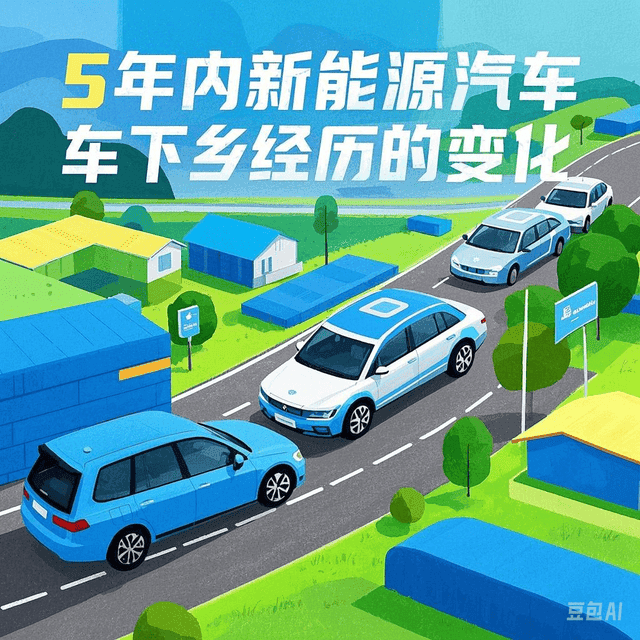 新能源汽车下乡 5 年，农村销量竟达这个数！