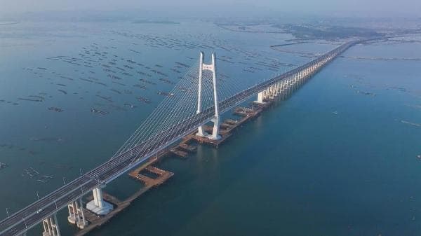 广东又一跨海通道！阳江港大桥来了，超清美图看这里