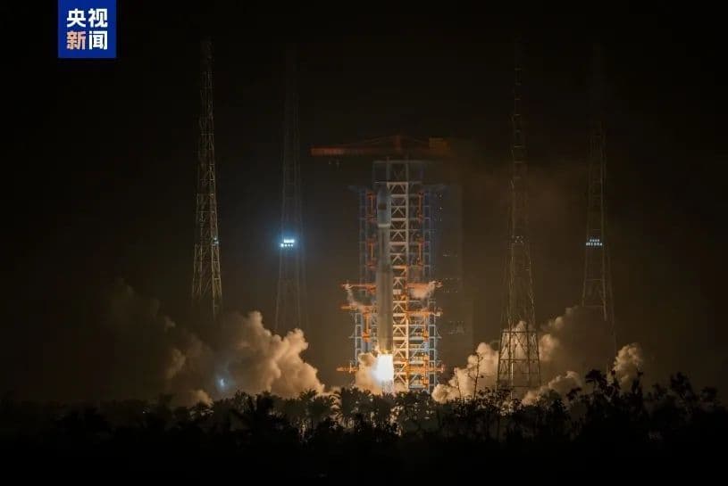 “千帆星座”首次借助商业发射场执行“一箭18星”任务！