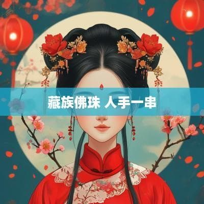 藏族佛珠 人手一串