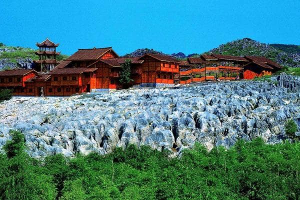 宜宾兴文石海景区：世界地质公园的自然奇观