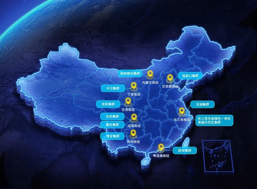 东数西算在算什么数据？