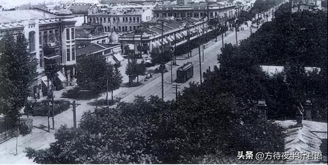哈尔滨老照片：百年前就是繁华大都市