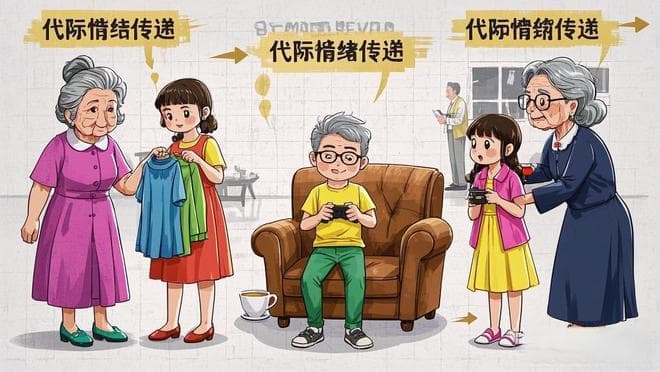 当爷爷奶奶的爱变成甜蜜负担：三代人如何解开情绪的结