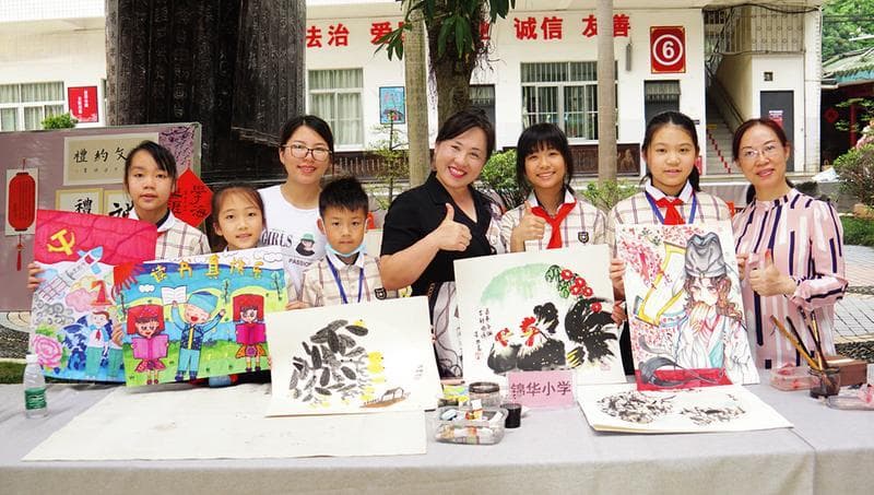 南宁市锦华小学美育浸润行动彰显特色