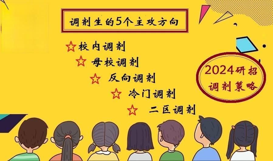 2024研招调剂有技巧，5个方向调剂成功率高