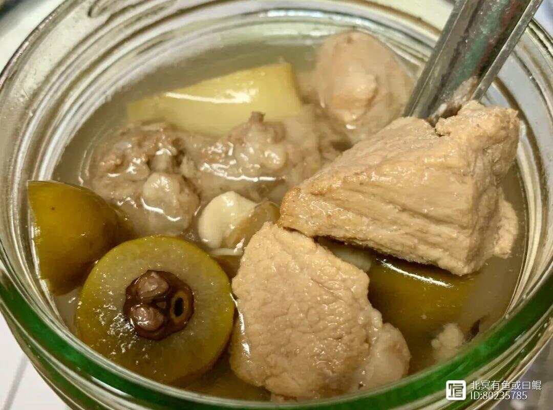 青橄榄石斛瑶柱瘦肉汤的功效与制作方法