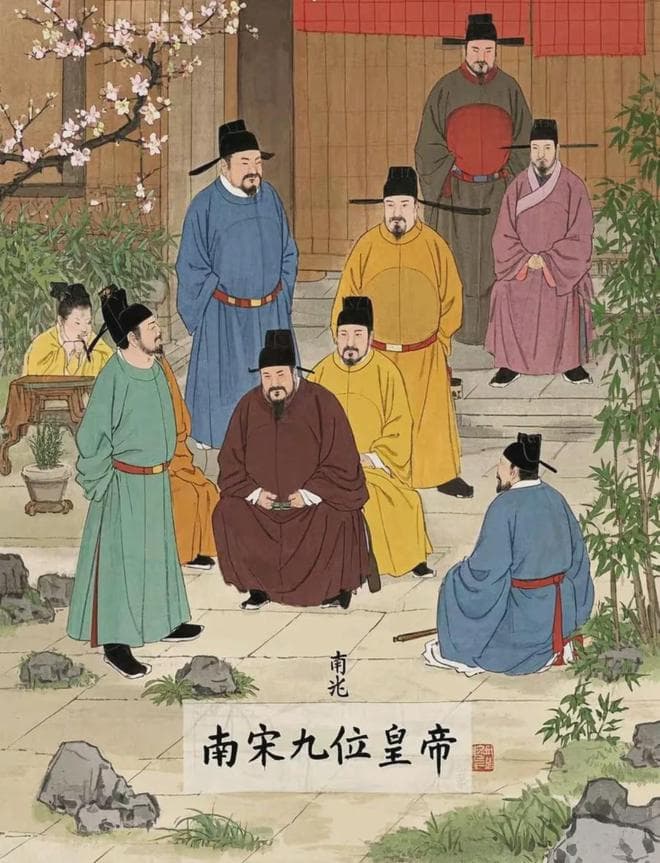 南宋历代帝王一览：从靖康之耻到崖山海战
