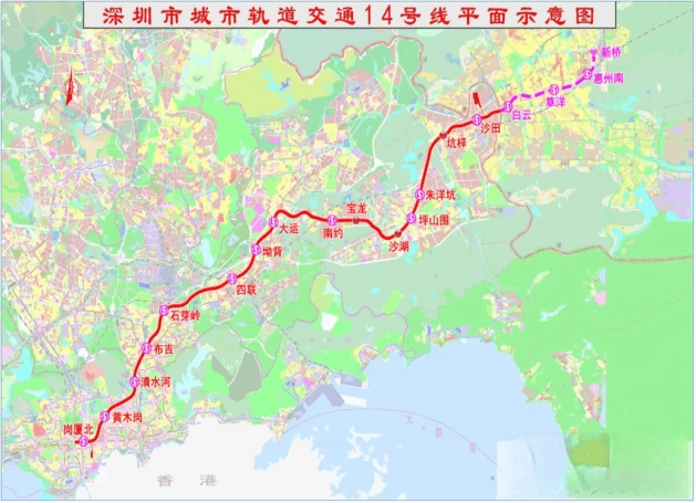 地铁14号线/深惠城际…这些交通项目官方有最新回应！