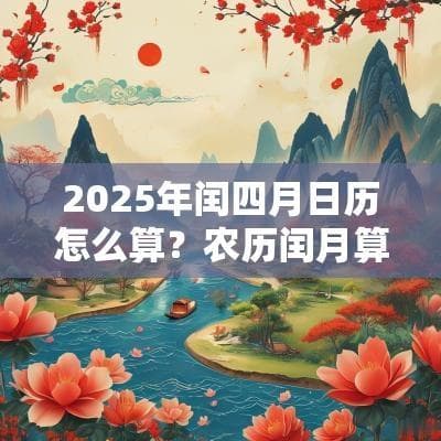 2025年闰六月日历怎么算？农历闰月算法？