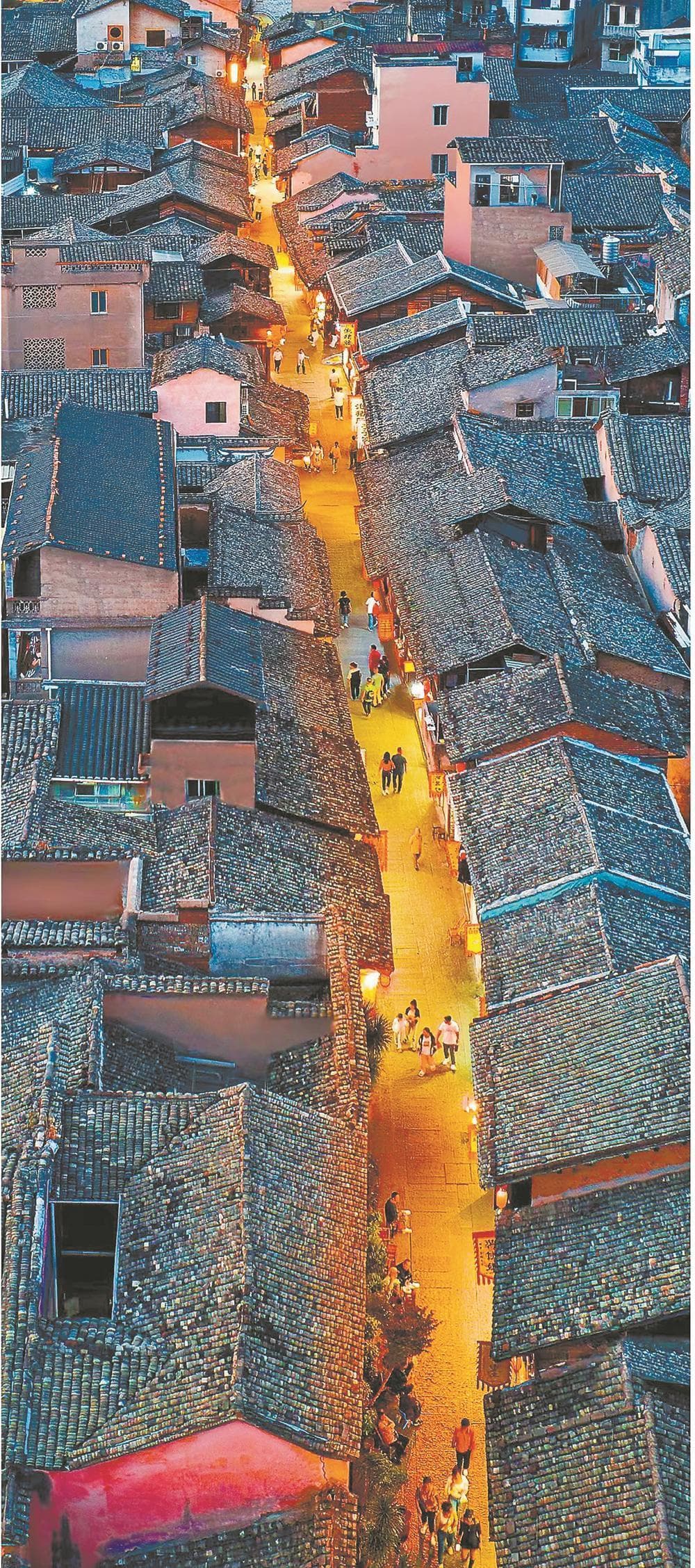 福建长汀店头街：明清古街“原汁原味”