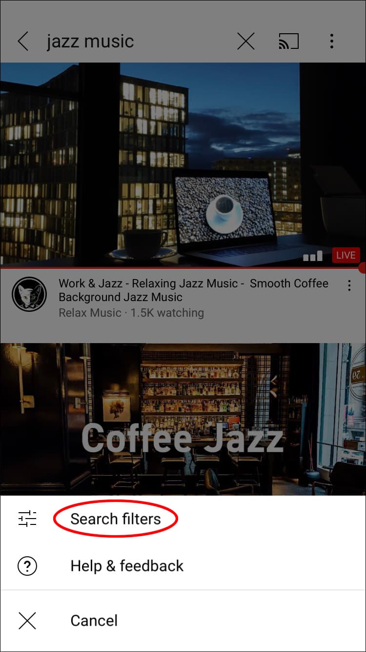 如何在YouTube中执行高级搜索