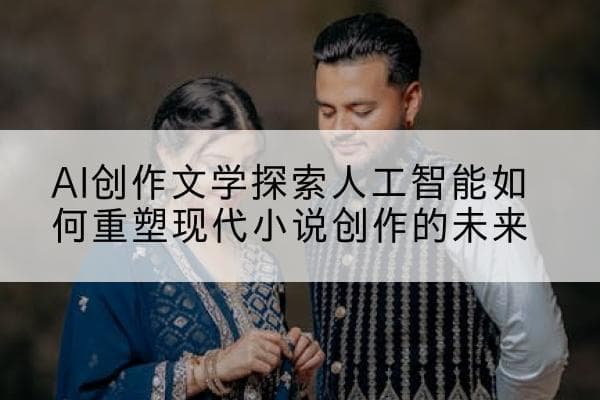 AI创作文学：探索人工智能如何重塑现代小说创作的未来
