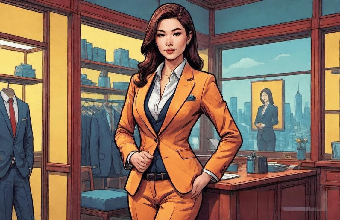 女士穿西装的时尚法则
