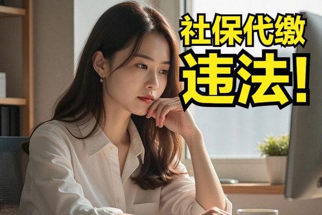 社保代缴违法！与合法缴纳对比：费用没差别，风险高10倍！