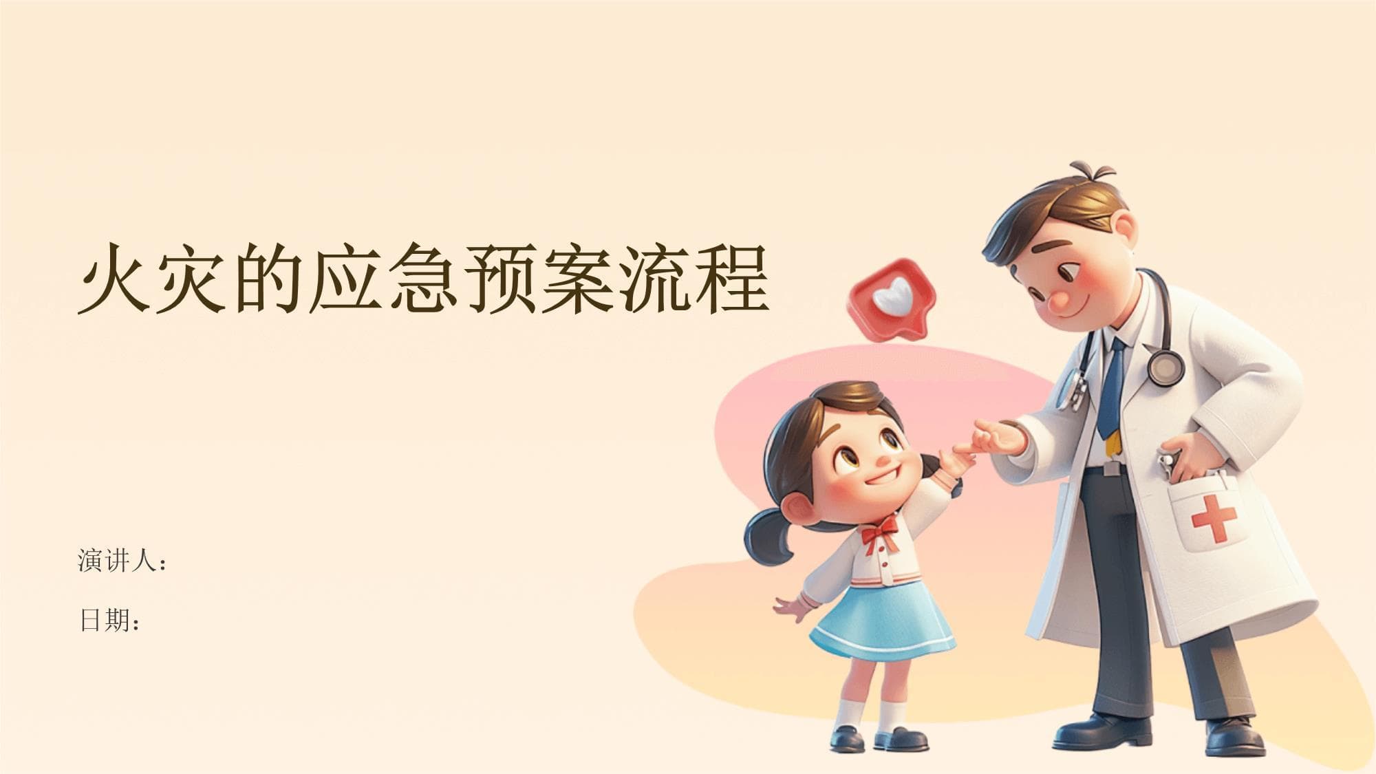 火灾的应急预案流程