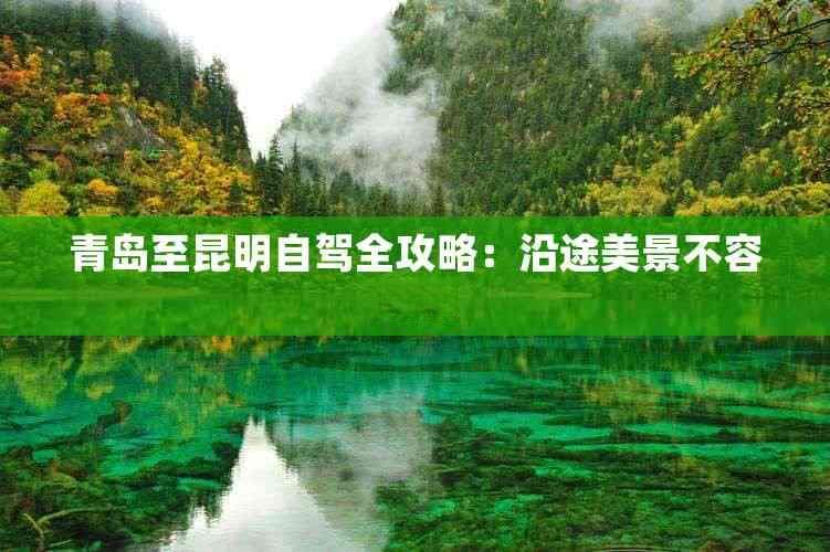 青岛至昆明自驾全攻略：沿途美景不容错过